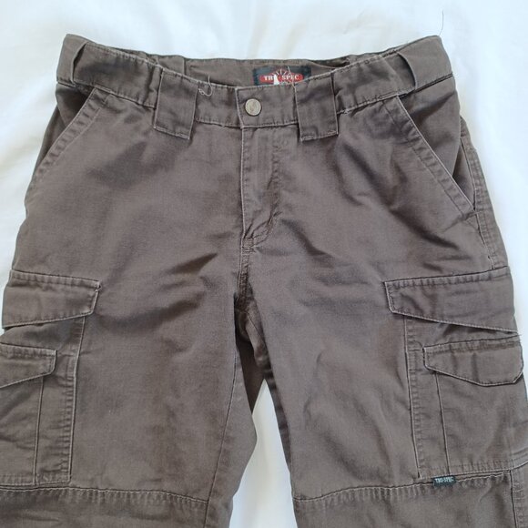 Tru-spec Women's Tactical Pant Patrol Cargo Brown EMT Army 24-7 Series Size 8 - Picture 3 of 11